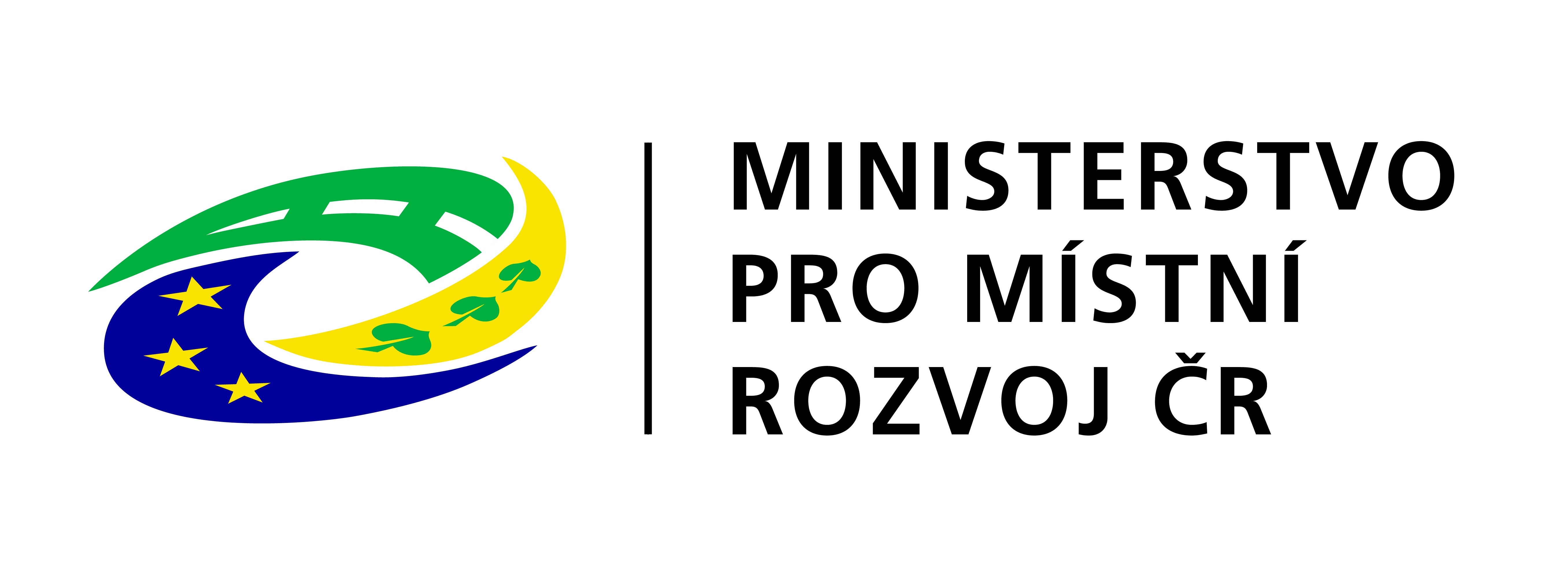 Ministerstvo pro místní rozvoj ČR [logo]